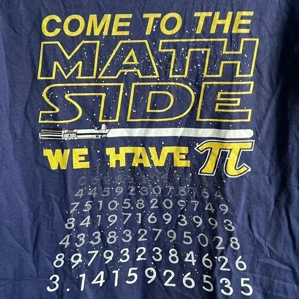 (47) Star Wars math  tshirt - Picture 2 of 2
